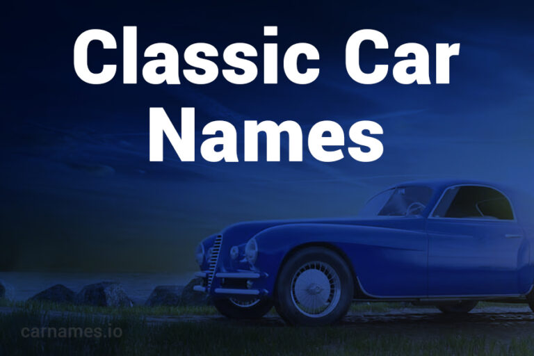 CLASSIC CAR BOY NAMES visual data 4