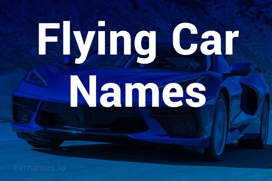Flying Car Names: Innovative and Futuristic Nomenclature
