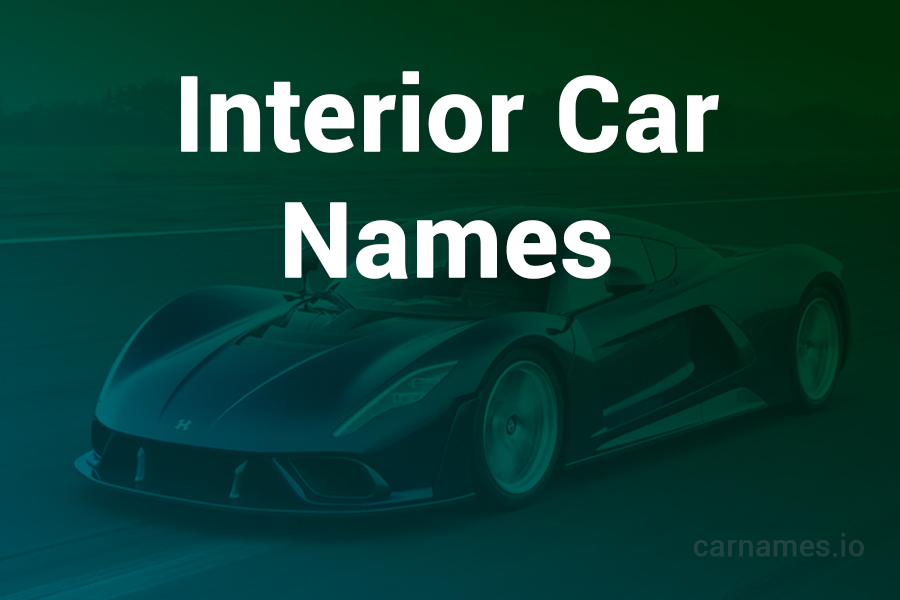 “Interior Car Names: Enhancing Auto Design Creativity”