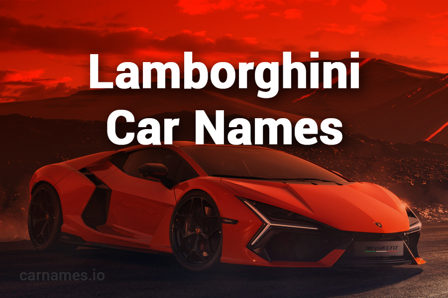 Lamborghini Car Names: Unveiling Their Legend and Legacy