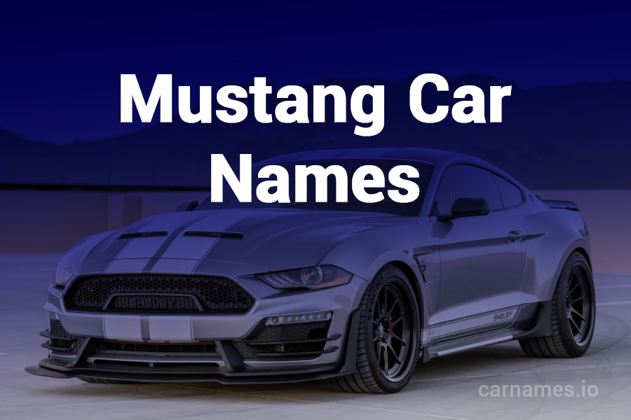 Mustang Car Names: Exploring Classic to Modern Legends