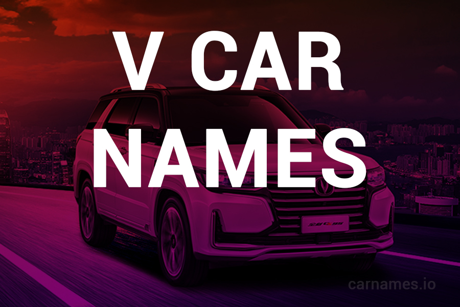 V Car Names: Elevating Auto Branding with Style