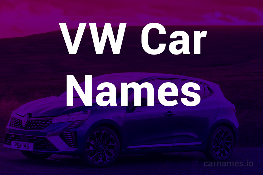 VW Car Names: Unveiling the Legacy and Innovation
