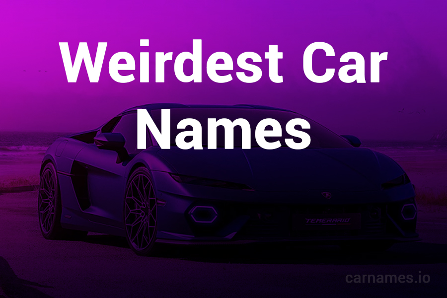 Weirdest Car Names: Uncovering Auto Oddities