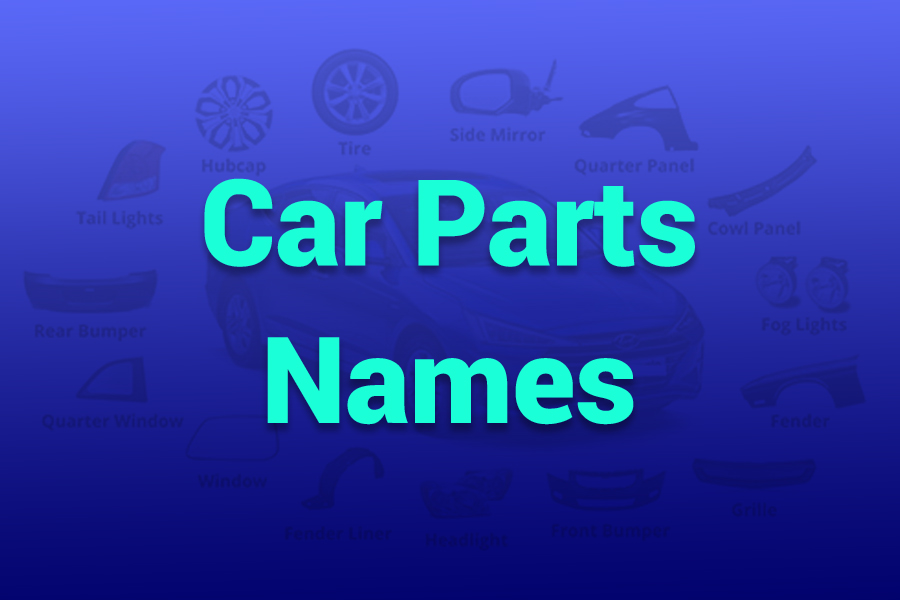 car parts names
